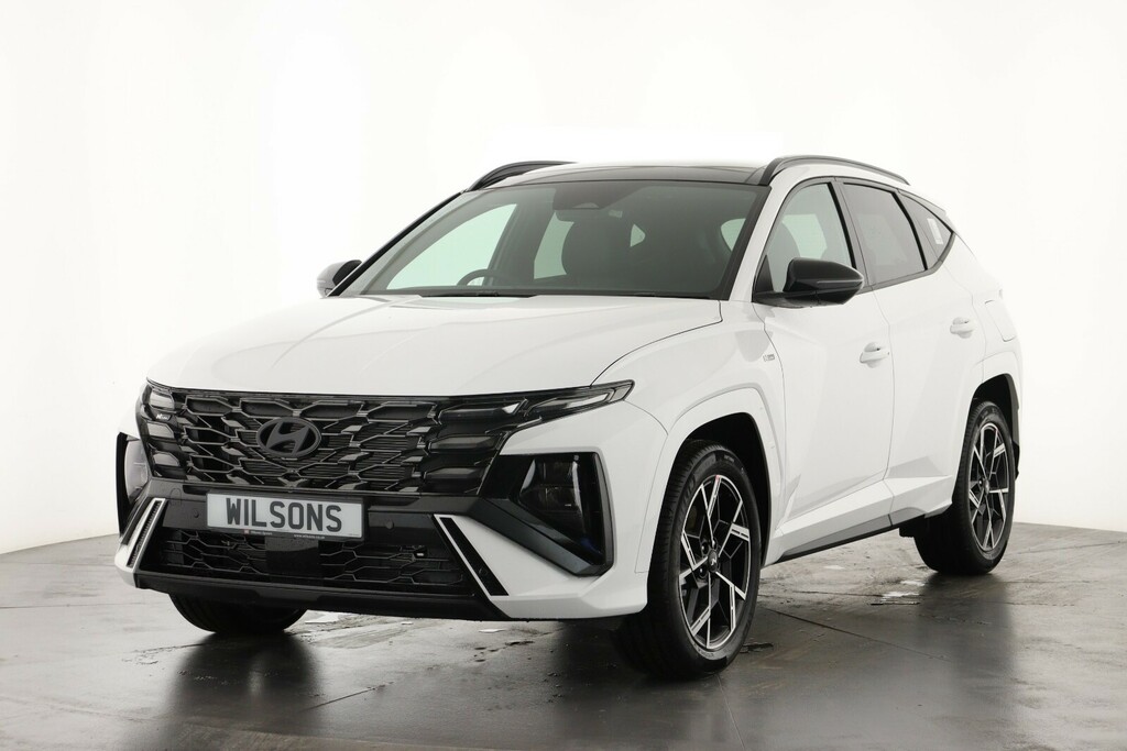 Hyundai Tucson 1.6T Hybrid N Line S LF75DDU White #5