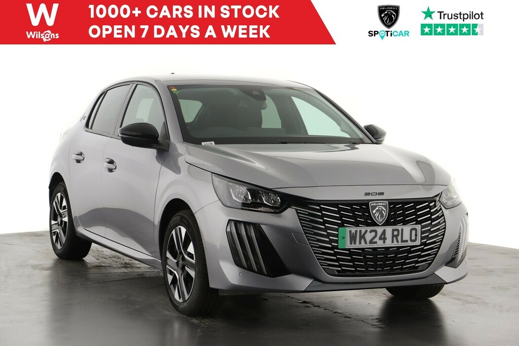 Peugeot e-208 100Kw Allure 50Kwh Grey