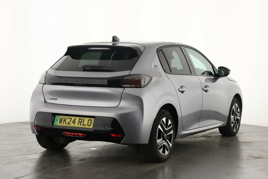 Peugeot e-208 100Kw Allure 50Kwh WK24RLO Grey #3