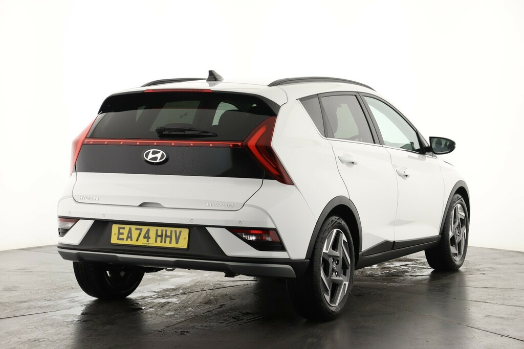 Hyundai Bayon 1.0 Tgdi Ultimate EA74HHV White #3