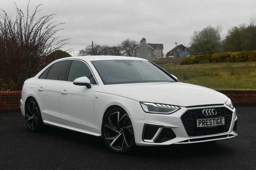 Audi A4 Saloon White