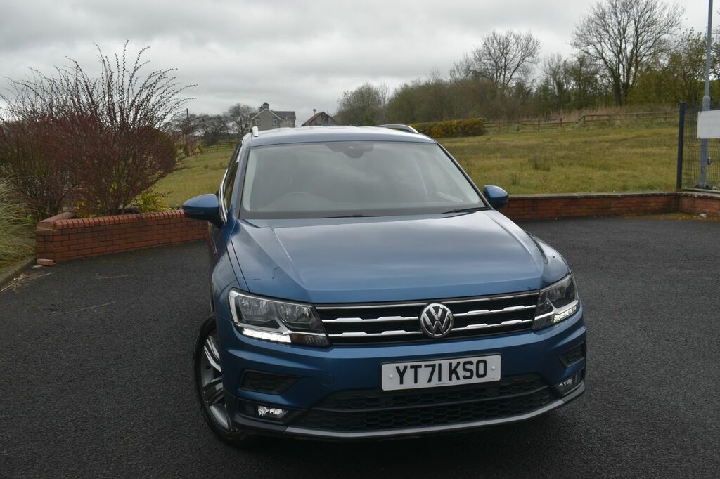 Volkswagen Tiguan Allspace Suv YT71KSO Blue #2