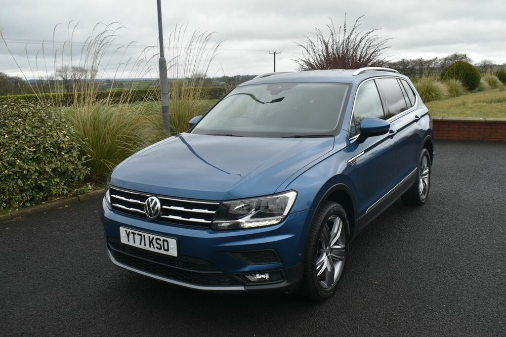 Volkswagen Tiguan Allspace Suv YT71KSO Blue #5