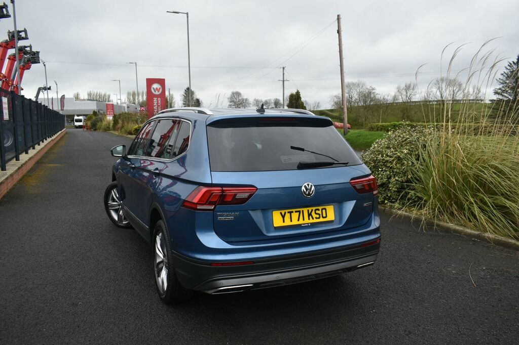 Volkswagen Tiguan Allspace Suv YT71KSO Blue #3