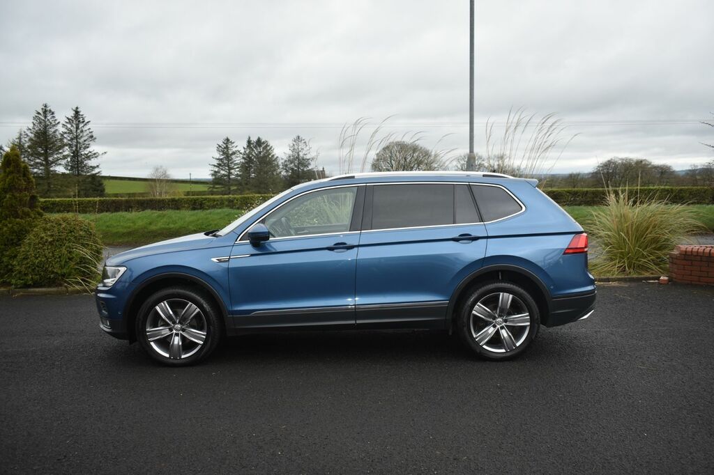 Volkswagen Tiguan Allspace Suv YT71KSO Blue #6