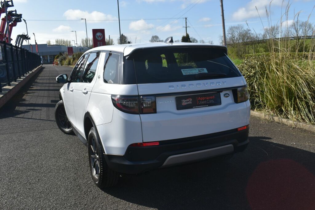 Land Rover Discovery Sport Suv LJ70YCY White #3