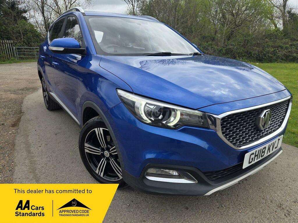 MG ZS 1.5 Vti-tech Exclusive Euro 6 S S Blue