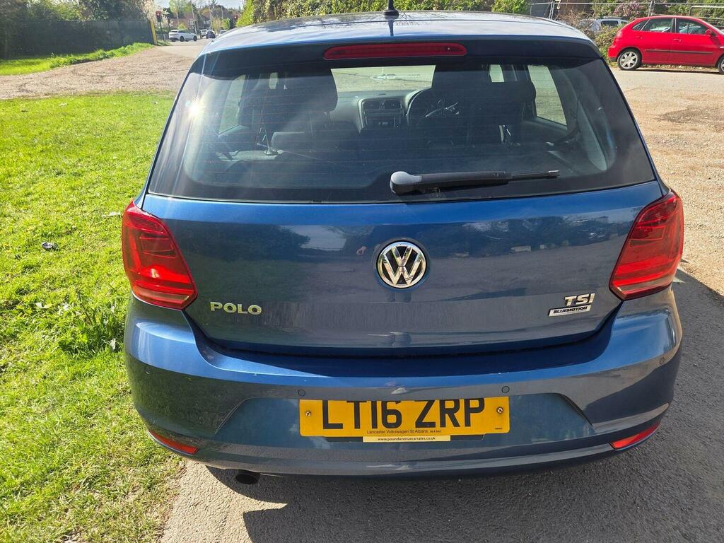 Volkswagen Polo 1.2 Tsi Bluemotion Tech Se Euro 6 S S LT16ZRP Blue #6