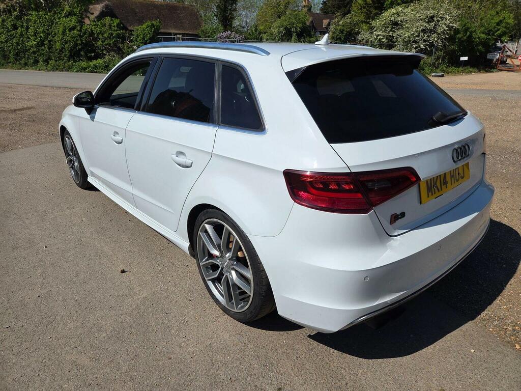 Audi S3 2.0 Tfsi Sportback S Tronic Quattro Euro 6 S S 5 MK14HOJ White #6
