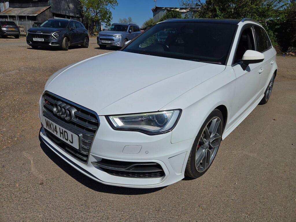 Audi S3 2.0 Tfsi Sportback S Tronic Quattro Euro 6 S S 5 MK14HOJ White #4