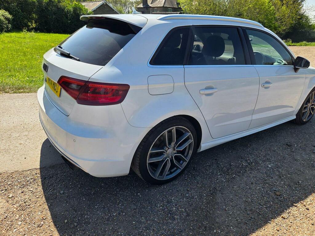 Audi S3 2.0 Tfsi Sportback S Tronic Quattro Euro 6 S S 5 MK14HOJ White #5