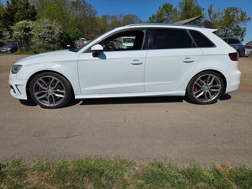 Audi S3 2.0 Tfsi Sportback S Tronic Quattro Euro 6 S S 5 MK14HOJ White #3