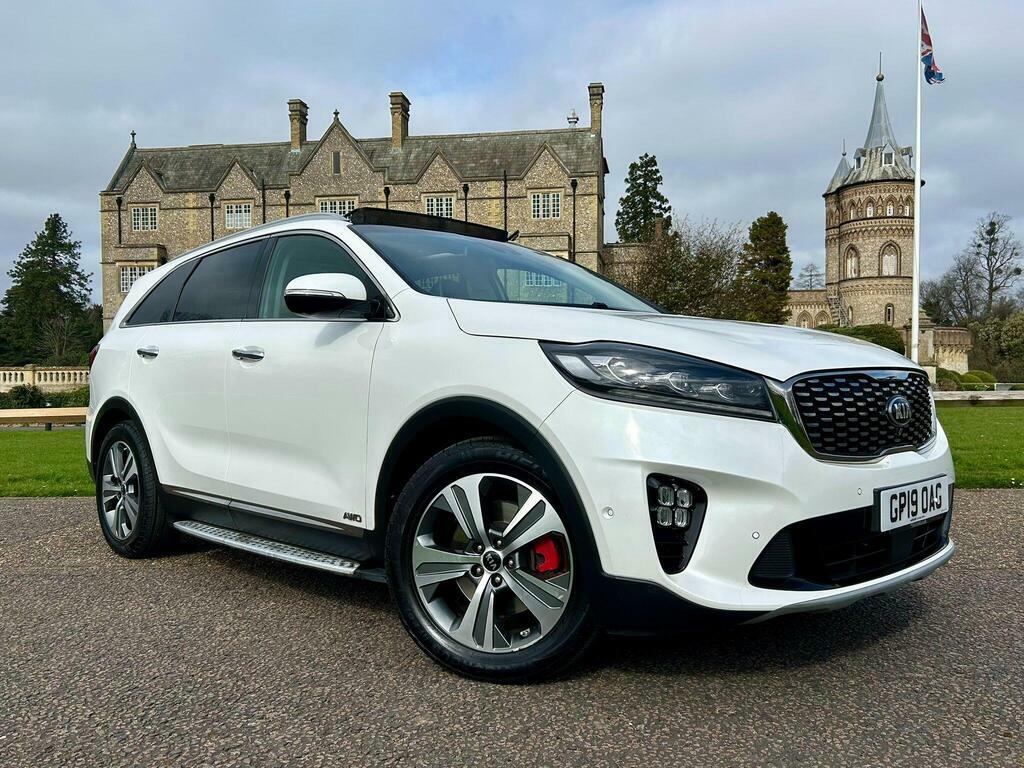Kia Sorento 2.2 Crdi Gt-line S Suv Awd Euro 6 GP19OAG White #2