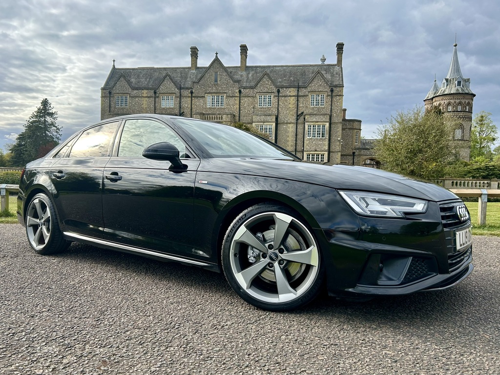 Audi A4 2.0 Tfsi 35 Black Edition Saloon S Tron LL19OKA Black #2