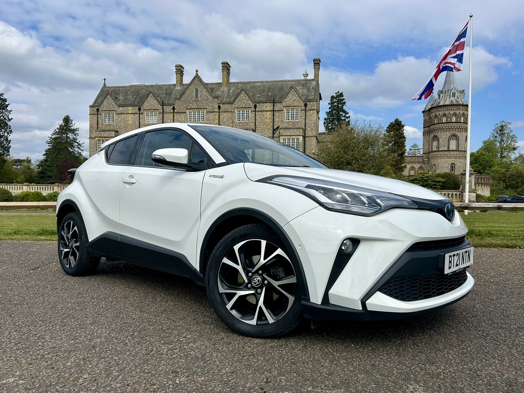 Toyota C-Hr 1.8 Vvt-h Gpf Design Suv Hybrid Cvt Eur BT21NTN White #4