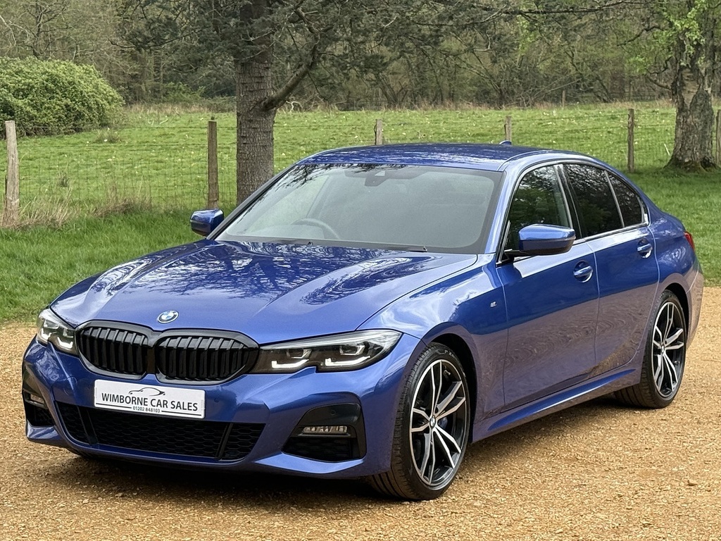 BMW 3 Series 320D Mht M Sport YH21HNA Blue #4