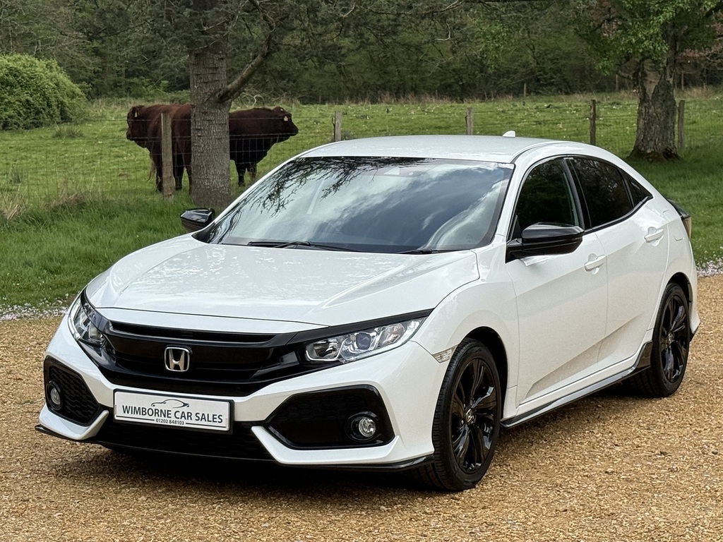 Honda Civic Vtec Turbo Sport Line White #4