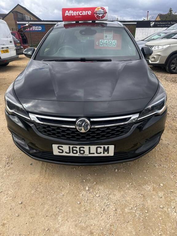 Vauxhall Astra 1.4T 16V 125 Sri - 2016 66 SJ66LCM Black #2