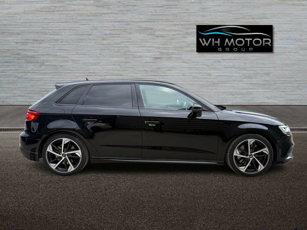 Audi S3 Sportback Tfsi Black Edition Quattro 4Wd SW68GZR Black #3