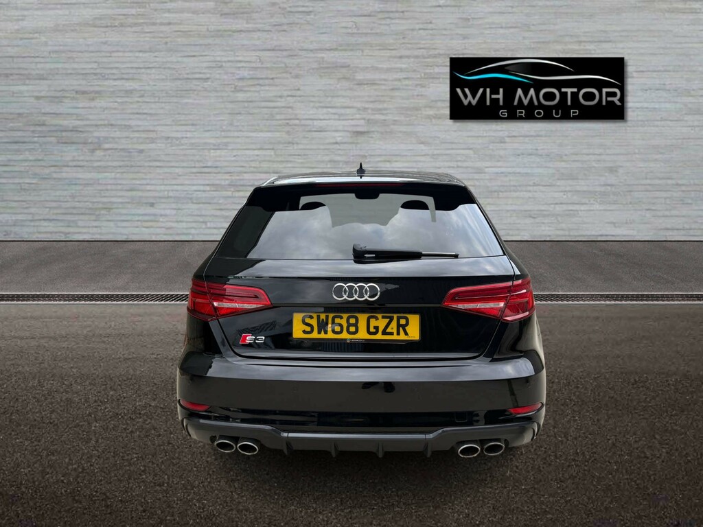 Audi S3 Sportback Tfsi Black Edition Quattro 4Wd SW68GZR Black #6