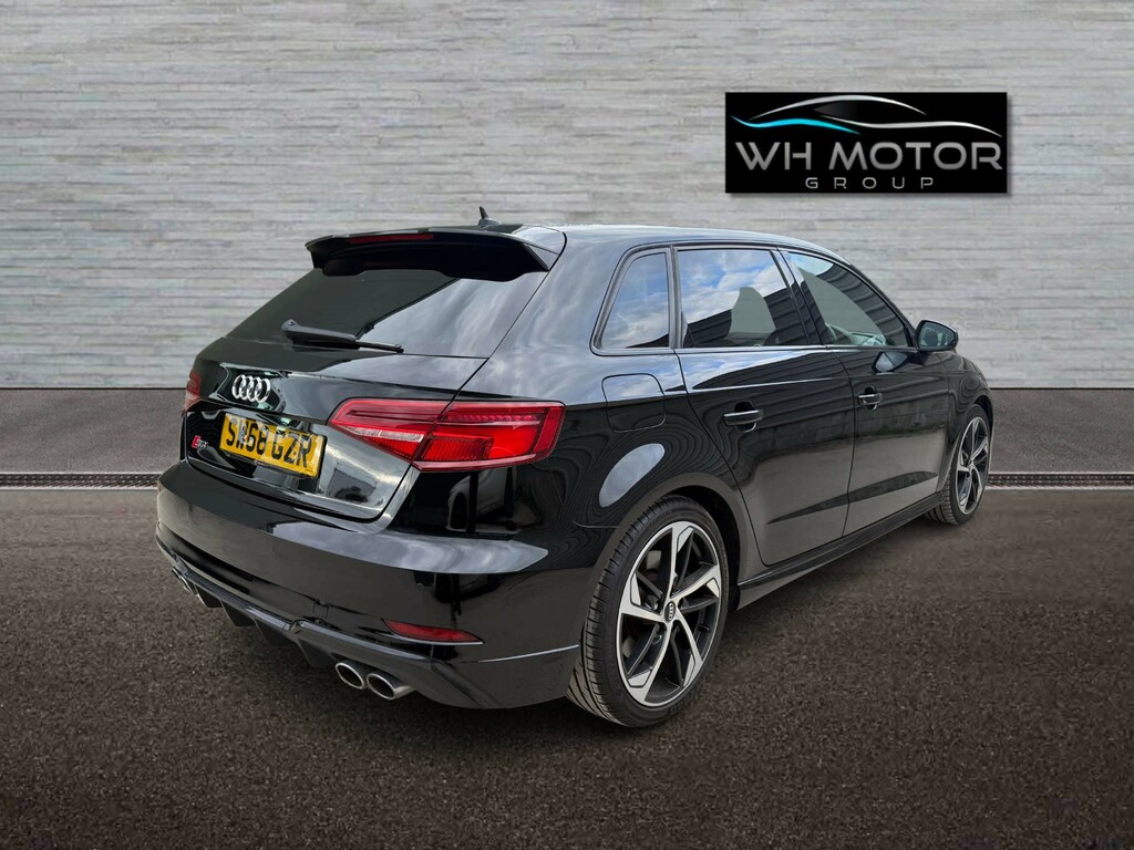 Audi S3 Sportback Tfsi Black Edition Quattro 4Wd SW68GZR Black #5