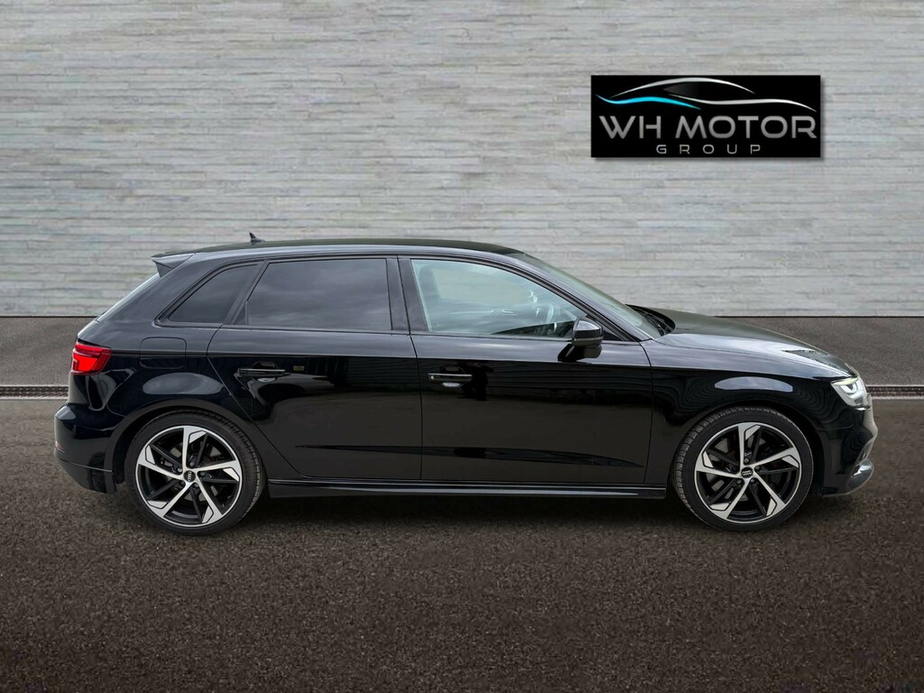 Audi S3 Sportback Tfsi Black Edition Quattro 4Wd SW68GZR Black #2