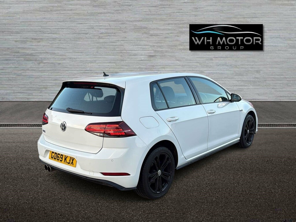 Volkswagen Golf Gte Semi-auto GD69KJX White #5