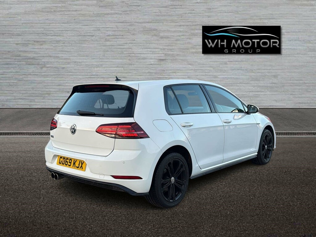 Volkswagen Golf Gte Semi-auto GD69KJX White #6