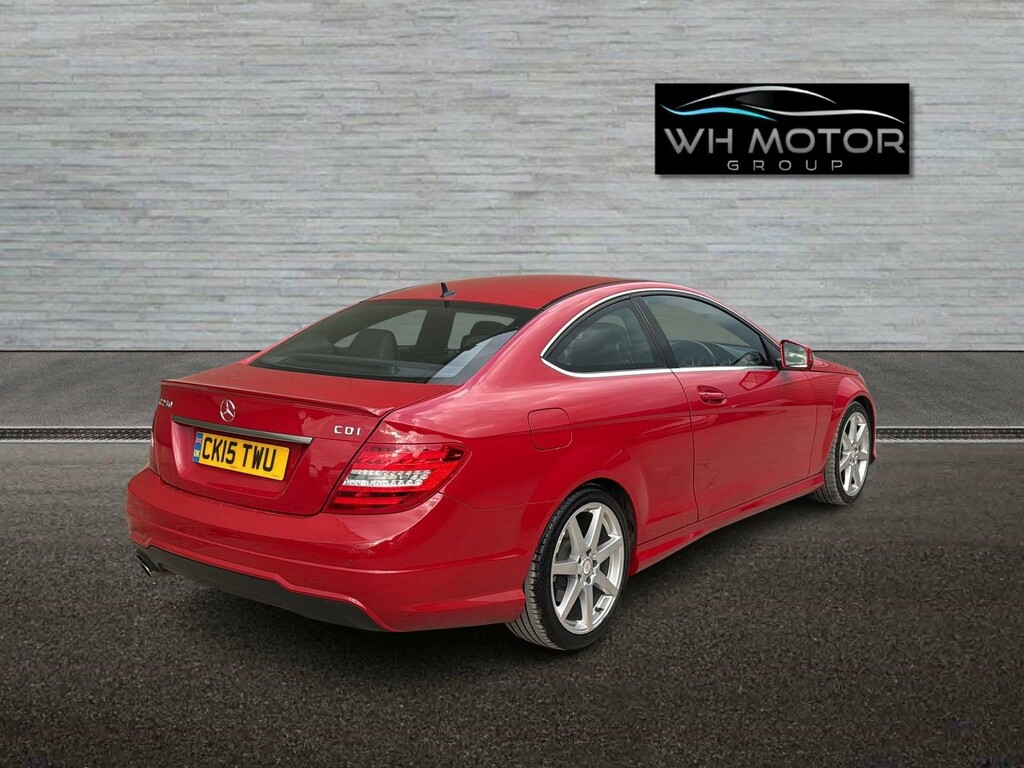Mercedes-Benz C Class Amg Sport Edition Premium Cdi CK15TWU Red #5