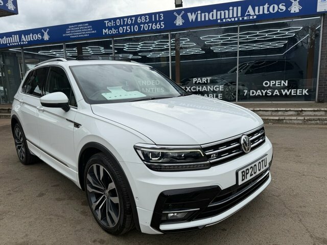 Volkswagen Tiguan Tdi R-line Tech Suv BP20OTU White #2