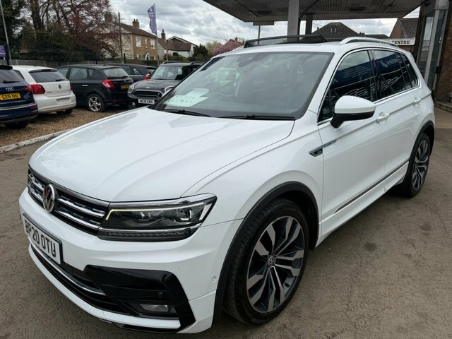 Volkswagen Tiguan Tdi R-line Tech Suv BP20OTU White #3