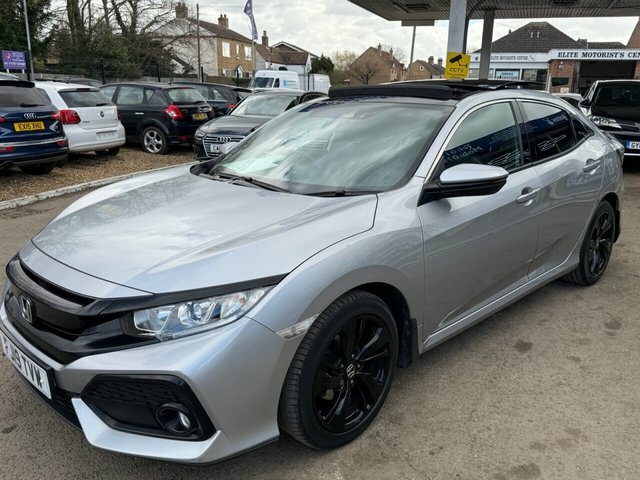 Honda Civic Vtec Turbo Ex Hatchback FJ19TVW Silver #3