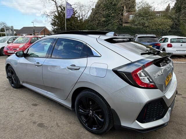 Honda Civic Vtec Turbo Ex Hatchback FJ19TVW Silver #4