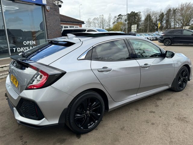 Honda Civic Vtec Turbo Ex Hatchback FJ19TVW Silver #5