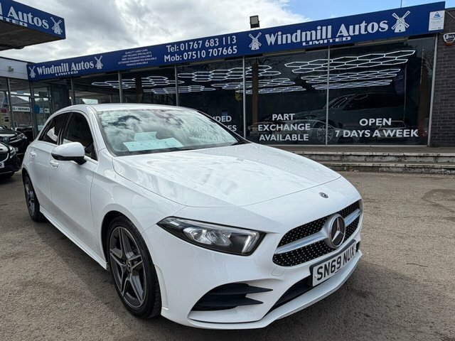 Mercedes-Benz A Class A200 Amg Line Hatchback SN69NUX White #2