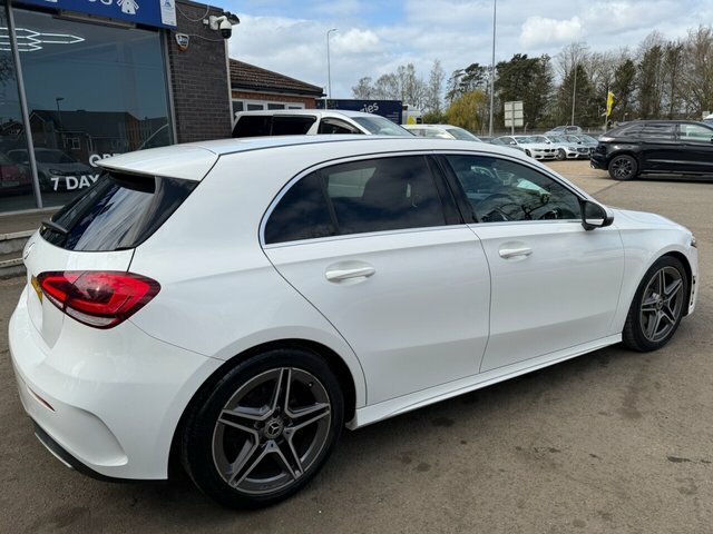 Mercedes-Benz A Class A200 Amg Line Hatchback SN69NUX White #5
