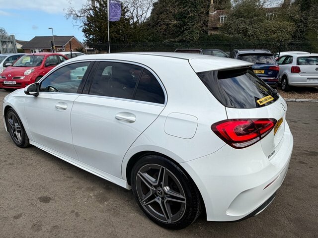 Mercedes-Benz A Class A200 Amg Line Hatchback SN69NUX White #4