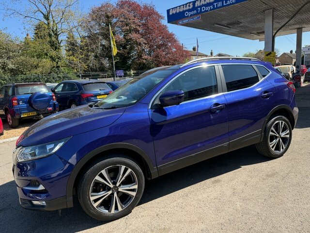 Nissan Qashqai Dig-t N-connecta Suv SB18UGY Blue #3