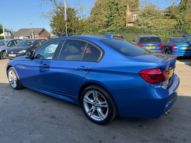 BMW 3 Series 320I M Sport Saloon SN18VCA Blue #6