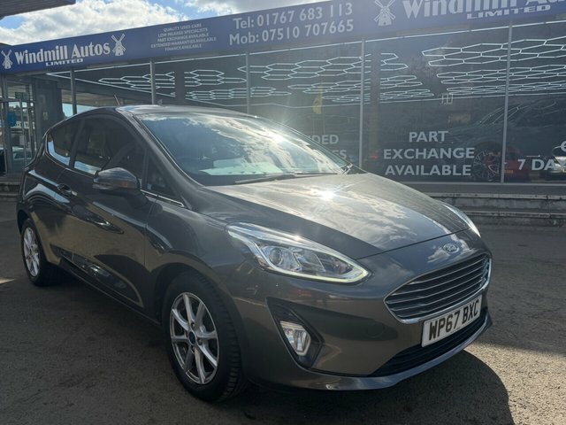 Ford Fiesta Ecoboost Zetec Hatchback WP67BXC Grey #2