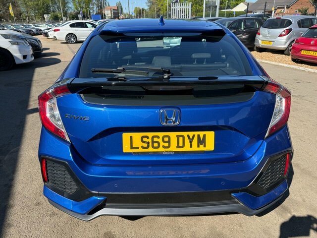 Honda Civic Vtec Turbo Se Hatchback Blue #4