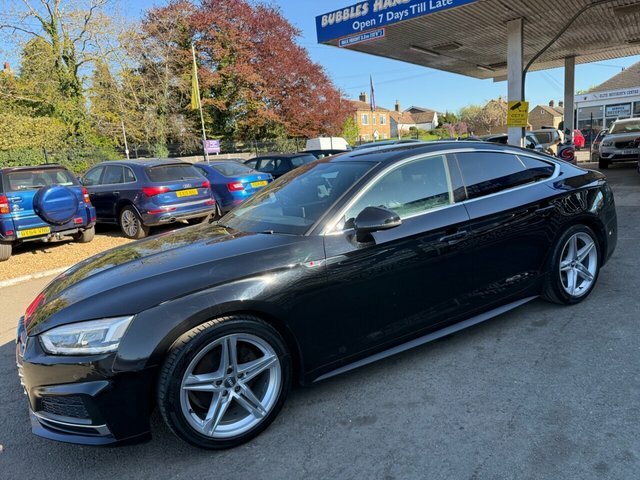 Audi A5 Tfsi S Line Sportback CX18VRU Black #3