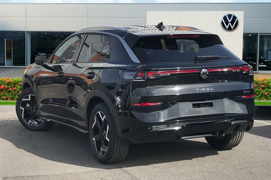 Volkswagen T-Roc New T-roc R-line 1.5 Etsi 150 Ps 7-Speed Dsg Black #3