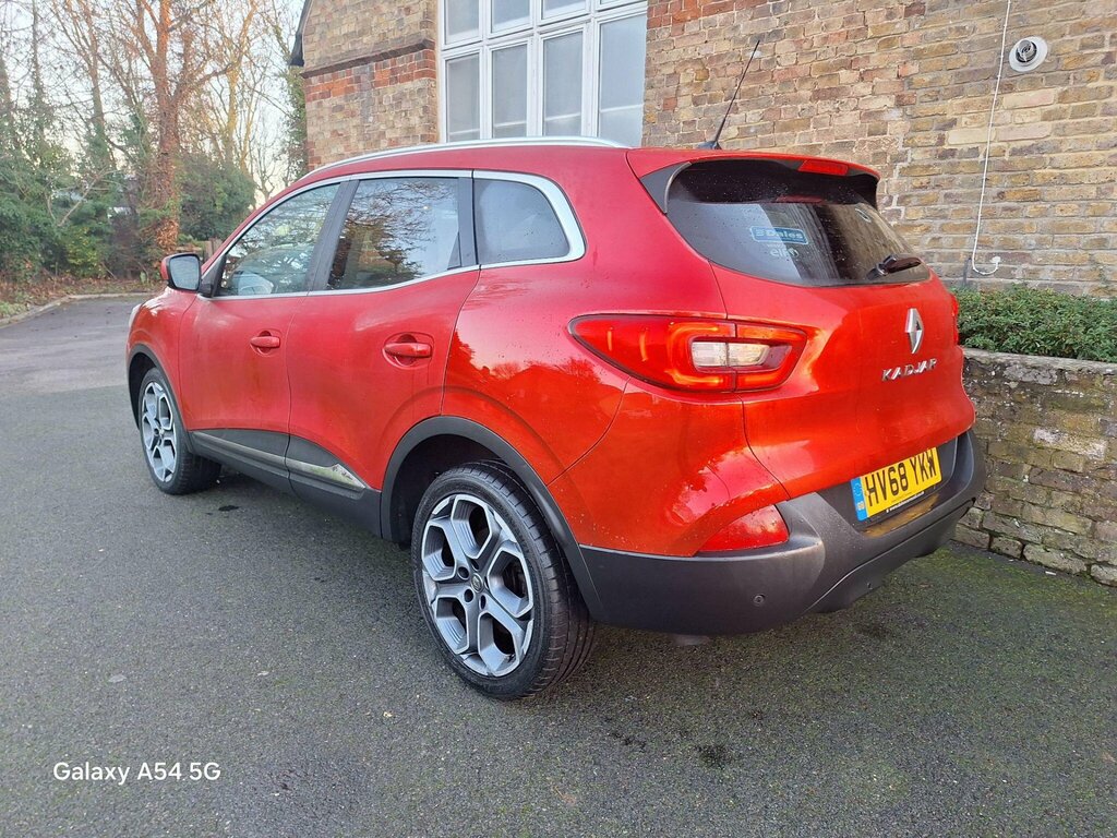 Renault Kadjar 1.3 Tce Dynamique S Nav Euro 6 Ss HV68YKW Red #4