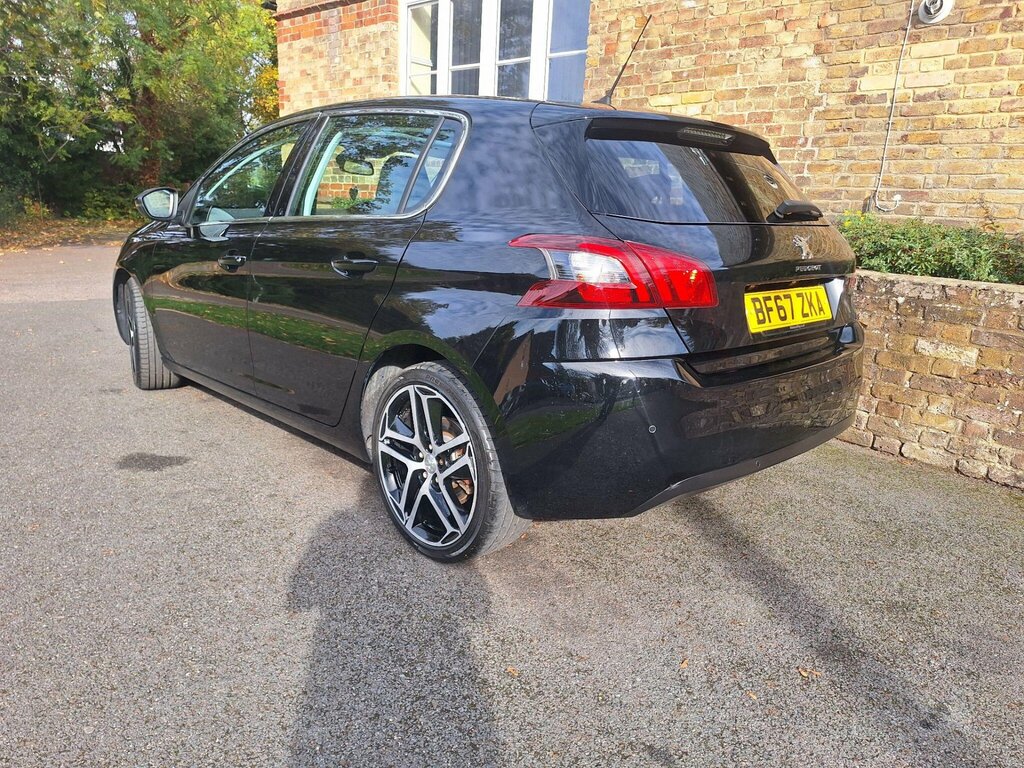 Peugeot 308 1.2 Puretech Allure Euro 6 Ss BF67ZKA Black #5