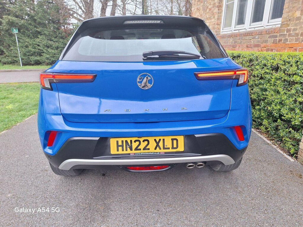 Vauxhall Mokka 1.2 Turbo Elite Premium Euro 6 Ss HN22XLD Blue #2