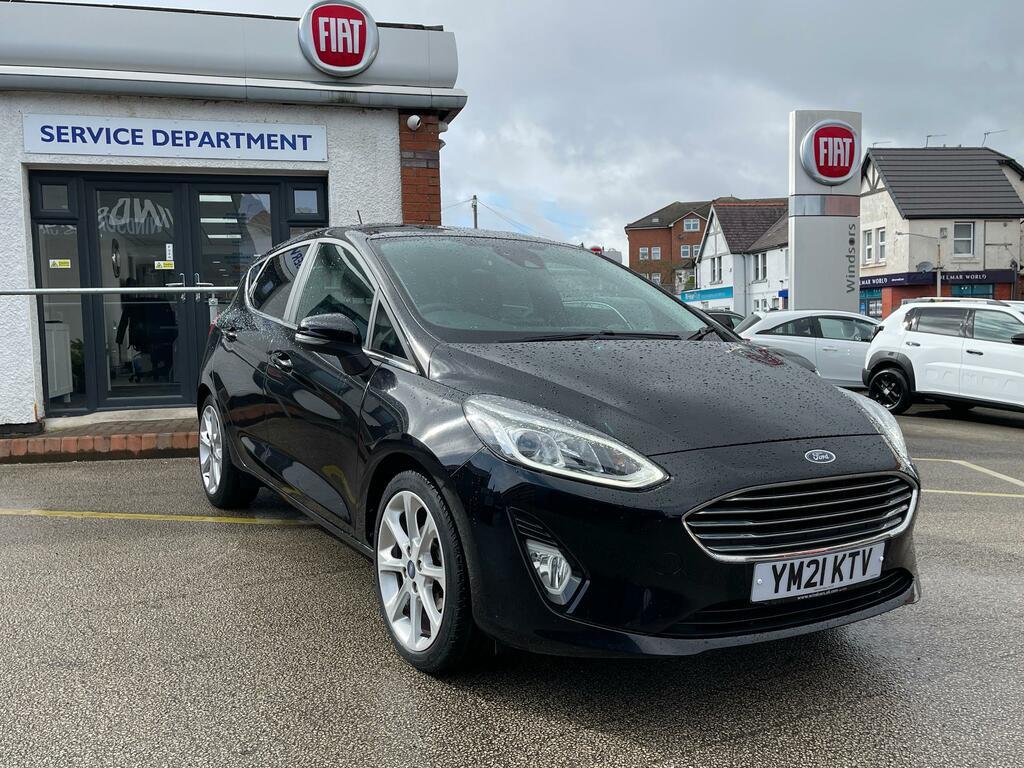 Ford Fiesta 1.0T Ecoboost Mhev Titanium X Hatchback YM21KTV Black #5