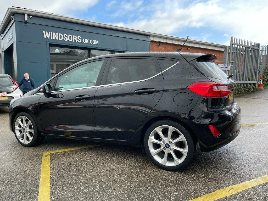Ford Fiesta 1.0T Ecoboost Mhev Titanium X Hatchback YM21KTV Black #4
