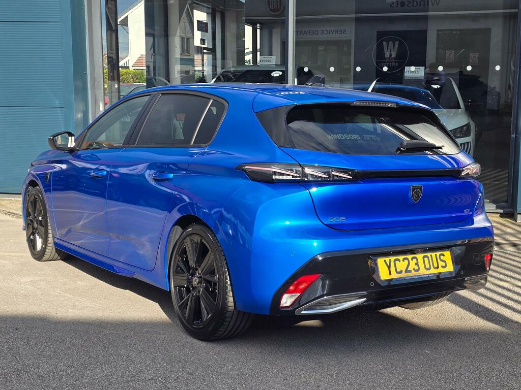 Peugeot 308 1.2 Puretech Gt Hatchback Eat Euro 6 S YC23OUS Blue #5
