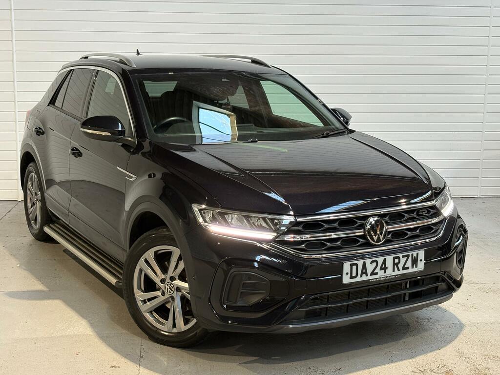 Volkswagen T-Roc 1.5 Tsi R-line Suv Euro 6 Ss Black